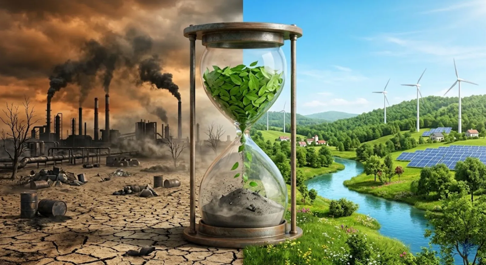 জলবায়ু পরিবর্তন ও দূষণ: আমাদের পৃথিবীর সংকট ও সমাধান