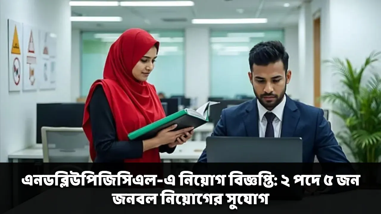 এনডব্লিউপিজিসিএল-এ নিয়োগ বিজ্ঞপ্তি: ২ পদে ৫ জন জনবল নিয়োগের সুযোগ