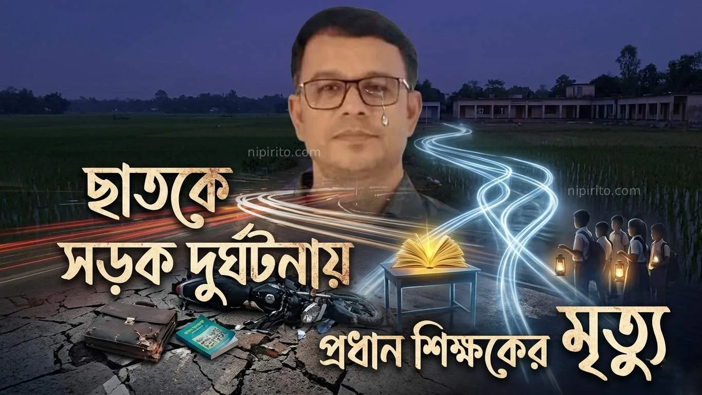 ছাতকে মর্মান্তিক সড়ক দুর্ঘটনায় প্রধান শিক্ষকের মৃত্যু