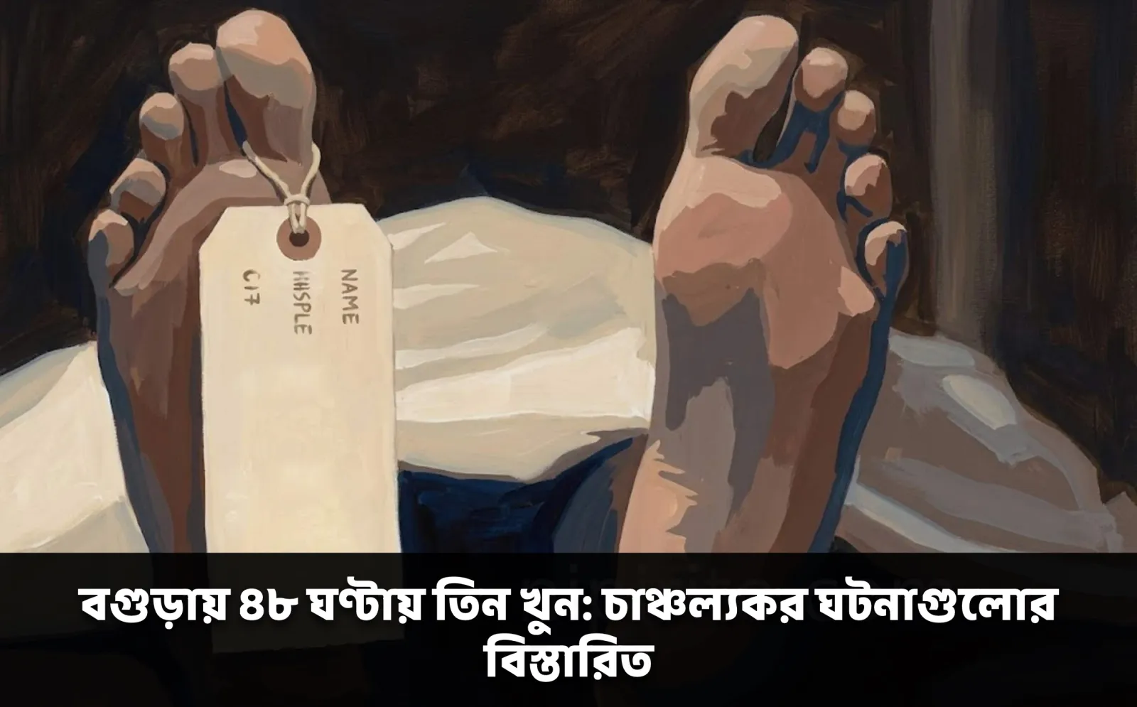 বগুড়ায় ৪৮ ঘণ্টায় তিন খুন: চাঞ্চল্যকর ঘটনাগুলোর বিস্তারিত