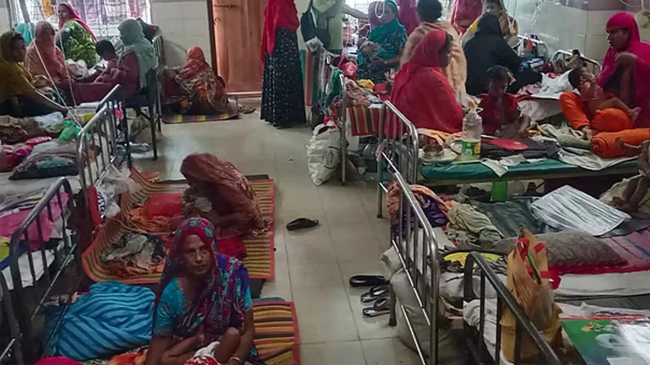 ২৪ ঘণ্টায় হামে আরও ৮ মৃত্যু, ভর্তি ১१८৫ জন