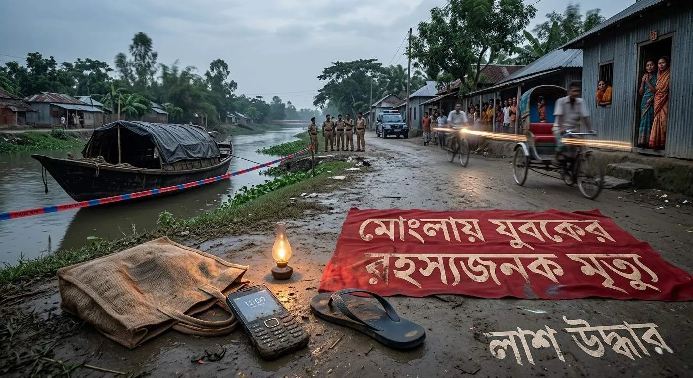 মোংলায় হৃদয় খানের ঝুলন্ত লাশ উদ্ধার: আত্মহত্যা নাকি রহস্য?